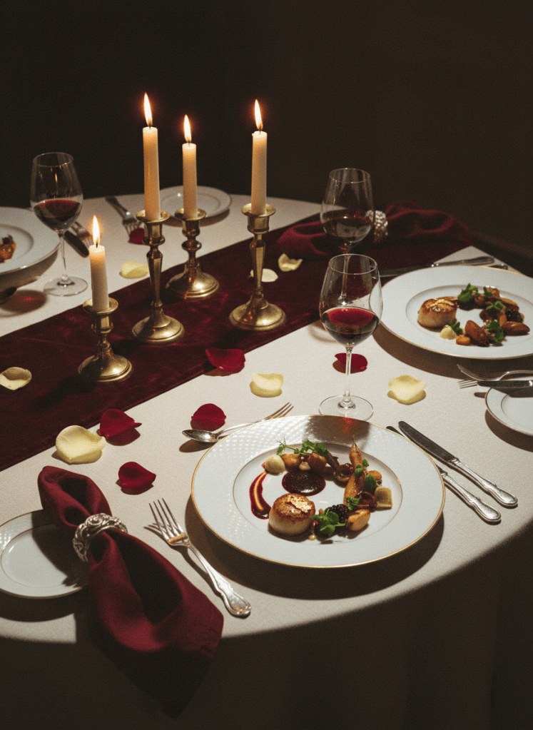 Luxury food editorial